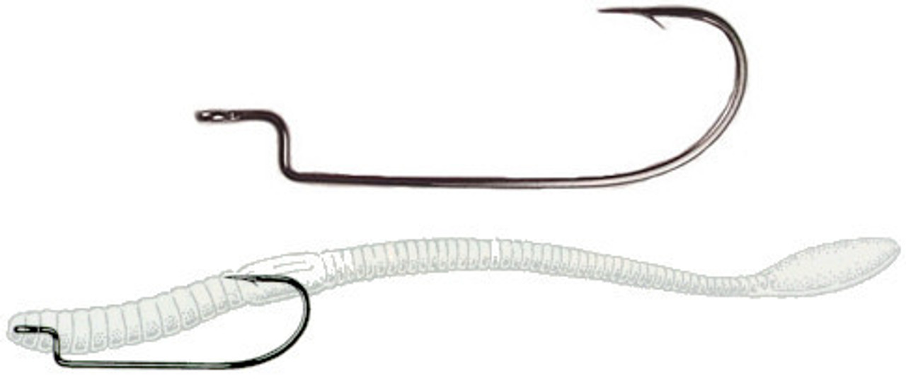 Owner Fish Hooks 5101 Worm Hook Sizes 1 - 5/0 - Barlow's Tackle