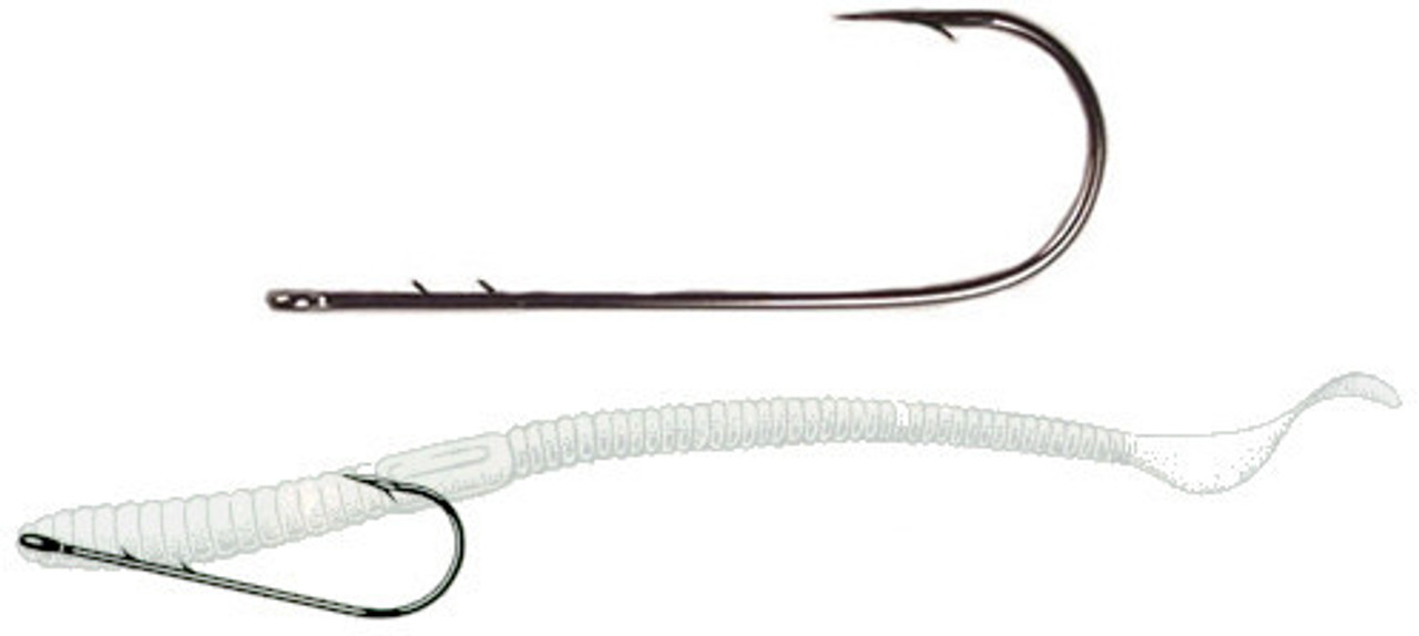 Owner Fish Hooks 5100 Worm Hook Sizes 1/0 - 5/0 - Barlow's Tackle