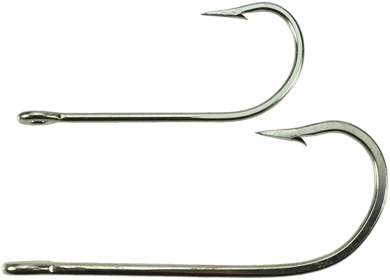 10 Boxes of Mustad 37140 Bronze Wide Gap Fishing Hooks - Size 7/0