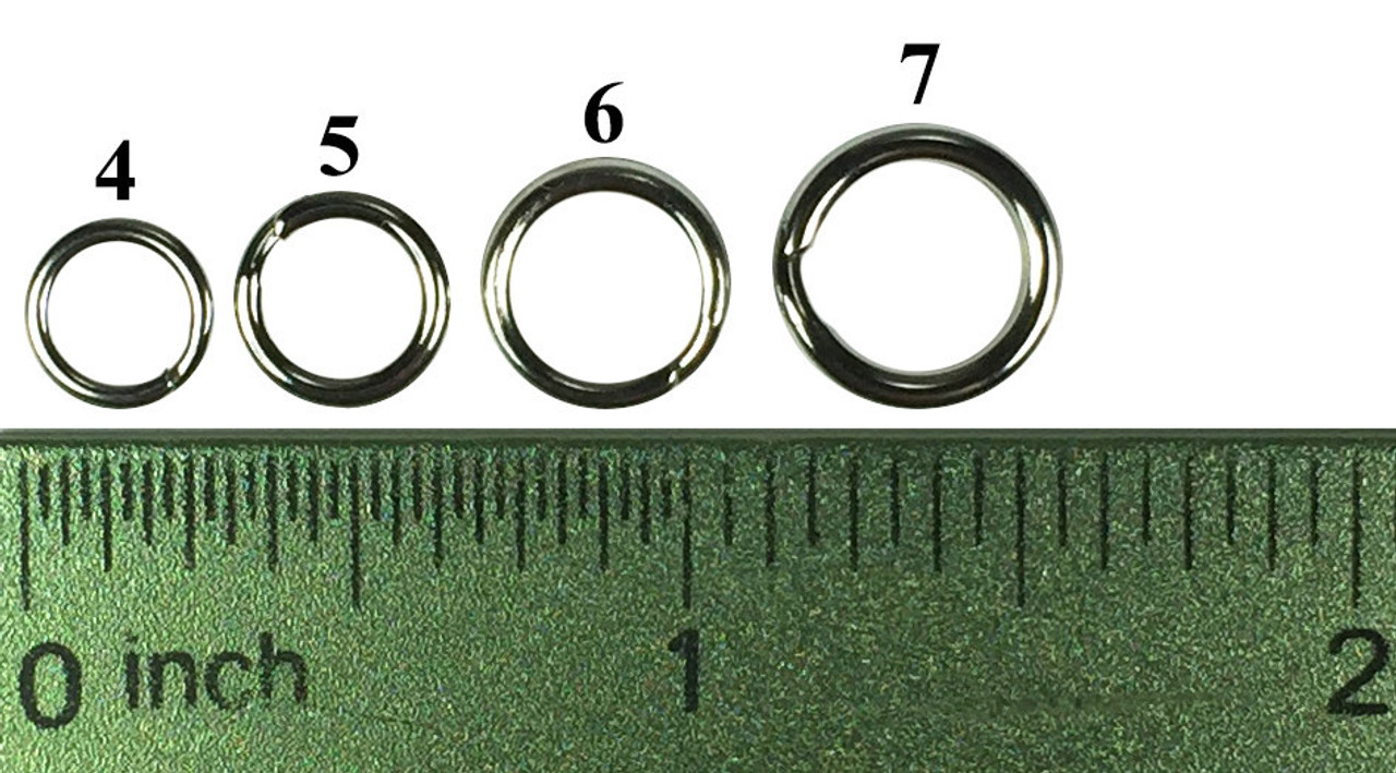 Split Rings - Standard - Barlow's Tackle