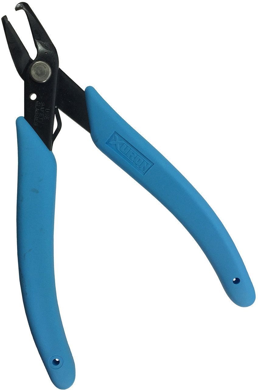 Tweezer Chain Nose Pliers, Made in the USA by XURON (Each)