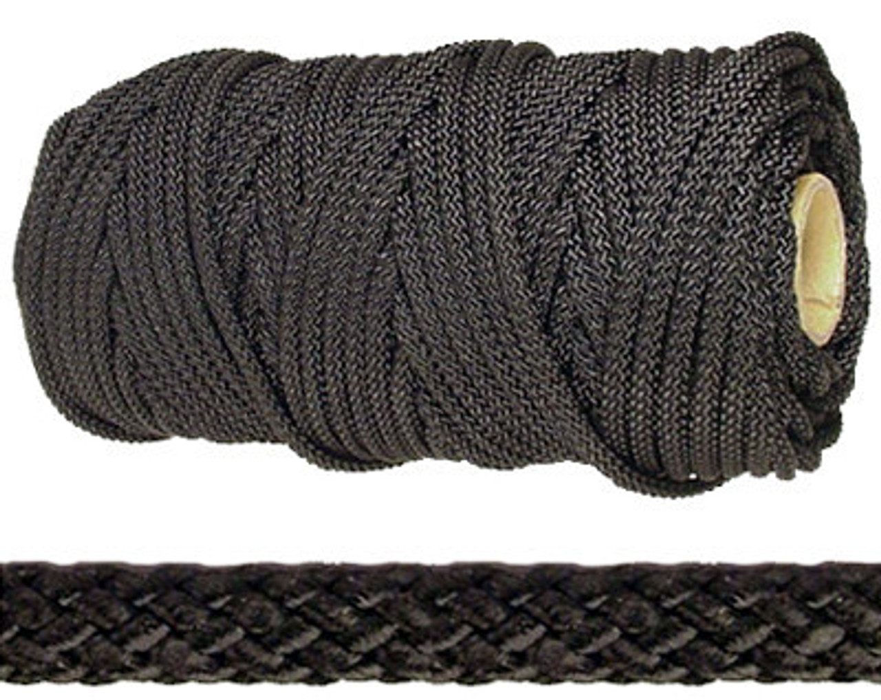 Trot And Bank Line, Black Tarred Twisted Nylon Size 18 sku003 – Big Red's  Bait