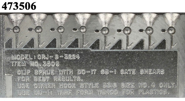Do-It Round Head Jig Mold with Wire Keeper - Barlow's Tackle