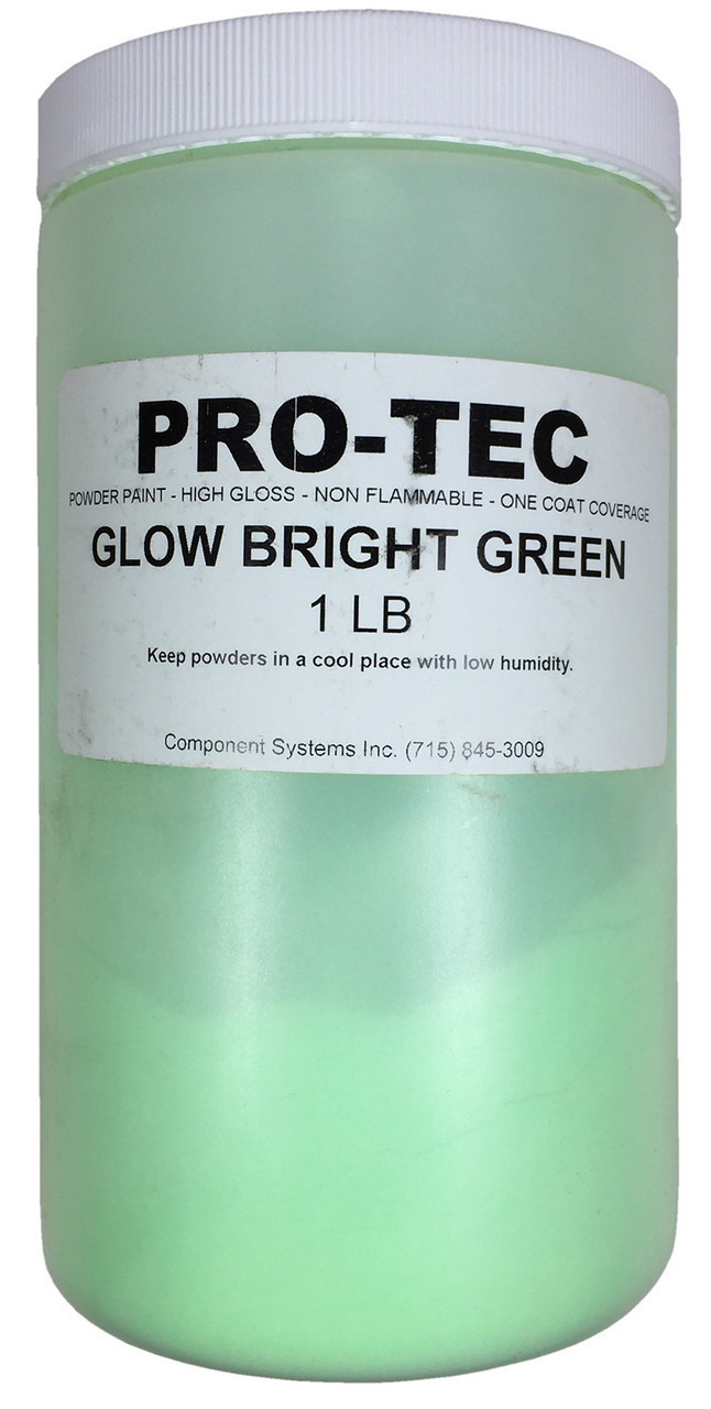 1Lb. Bottle - Pro-Tec Powder Paint Glow Colors - Barlow's Tackle