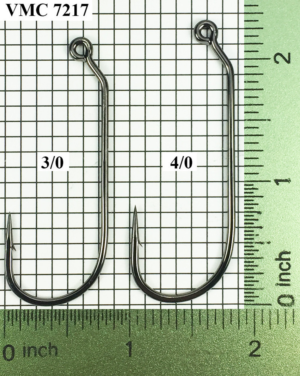 VMC 7217 30° Jig Hook Sizes 3/0-4/0 - Barlow's Tackle