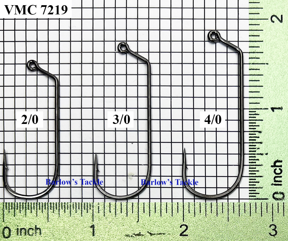 VMC 7219 BN Jig Hooks Sizes 2/0-4/0 - Barlow's Tackle