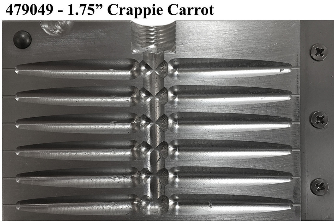 Do-It CNC Crappie Carrot Worm Molds - Barlow's Tackle