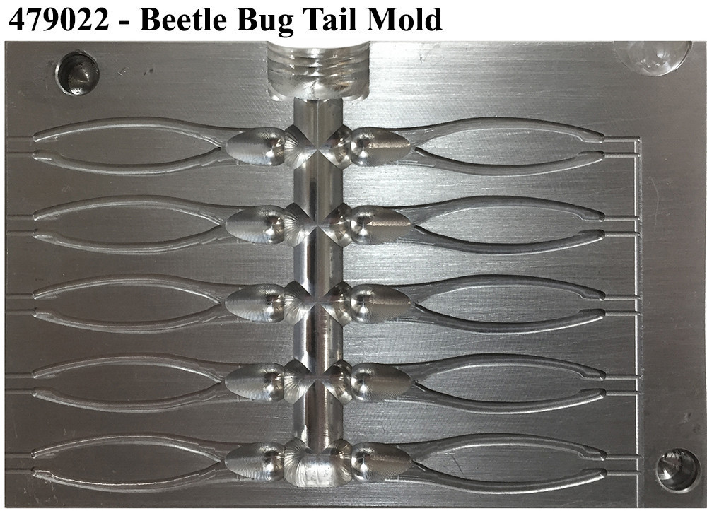 Do-It CNC Beetle Bug Worm Mold - Barlow's Tackle