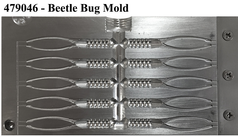 Do-It CNC Beetle Bug Worm Mold - Barlow's Tackle