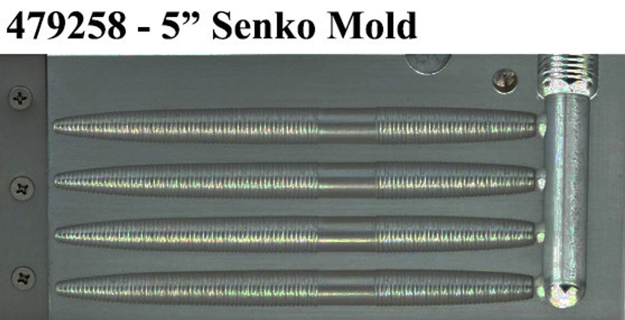 Yamamoto Senko Worm Bait Mold Soft Plastic DIY Lure 75-150 mm