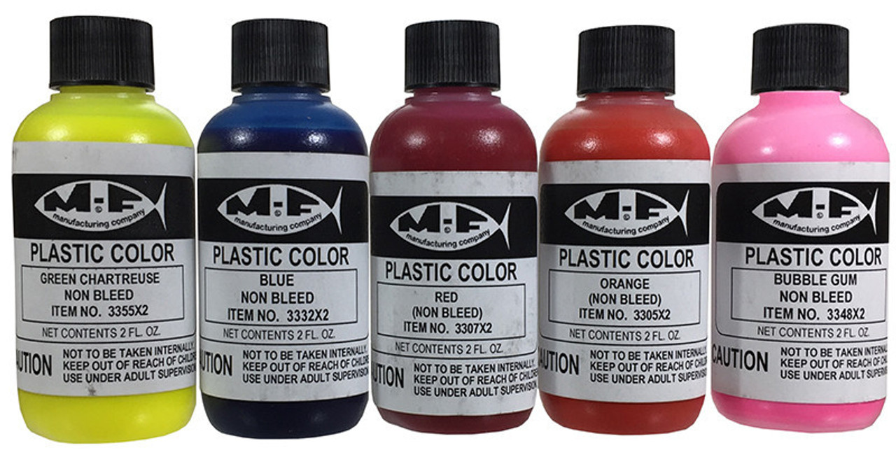 Non Bleed Colors for Liquid Plastic - Barlow's Tackle