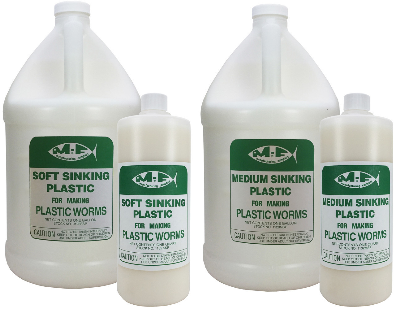 NEW 3 PIECE KIT Liquid Plastic / Hardener / Softener for Plastisol Fishing  Soft 