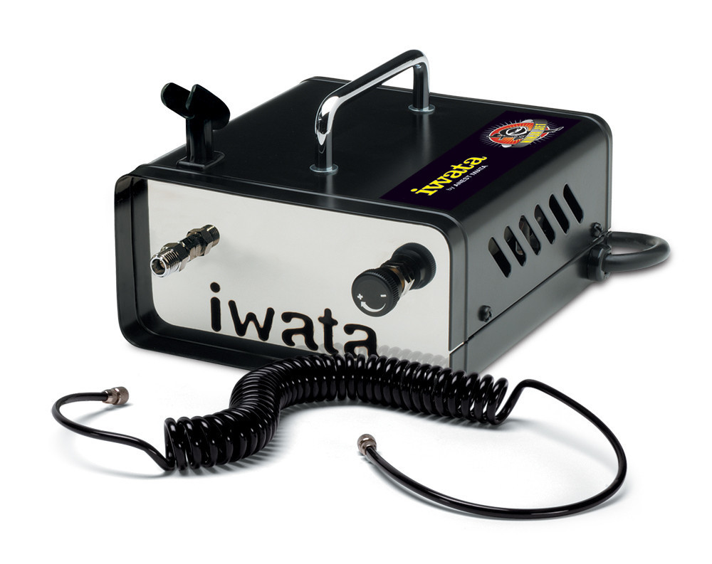 Iwata Ninja Jet 110-120V Airbrush Compressor - Barlow's Tackle