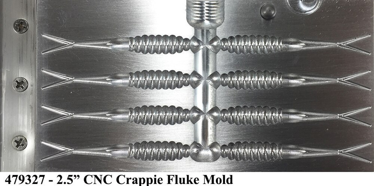 Do-It CNC 2.5 Crappie Fluke Mold - Barlow's Tackle