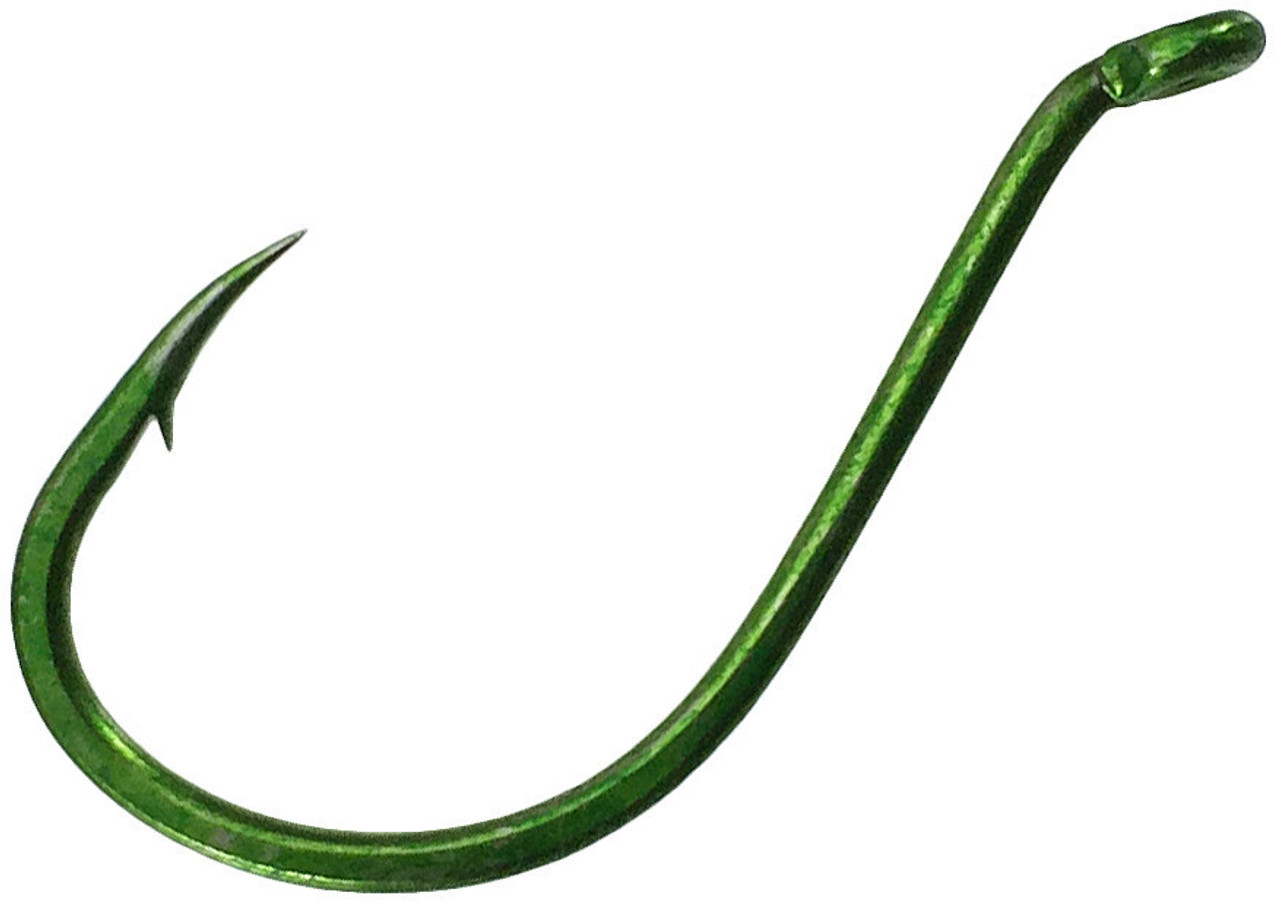 Gamakatsu 023G Green Octopus Hooks Sizes 6-1 - Barlow's Tackle