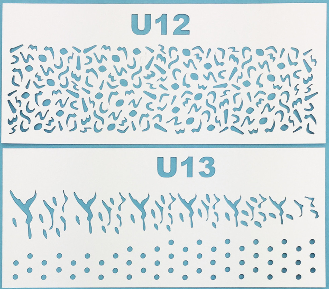 Universal Lure Body Assorted Pattern 7 Stencil Kit - Barlow's Tackle universal-lure-body-assorted-pattern-7-stencil-kit-barlow-s-tackle