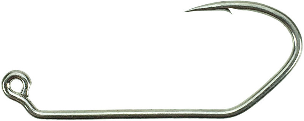 1000 GT 32824 2X Strength Black Nickel 60 Degree Round Bend Jig Hooks size 1