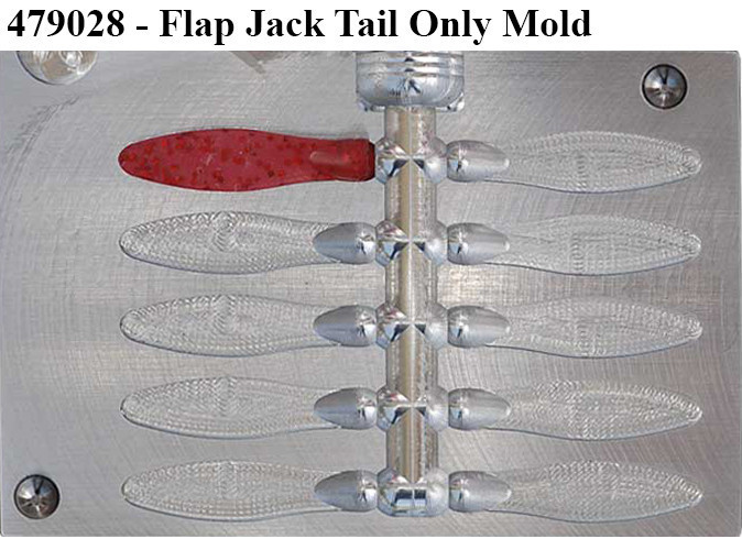 Do-It CNC Flap Jack Worm Mold - Barlow's Tackle