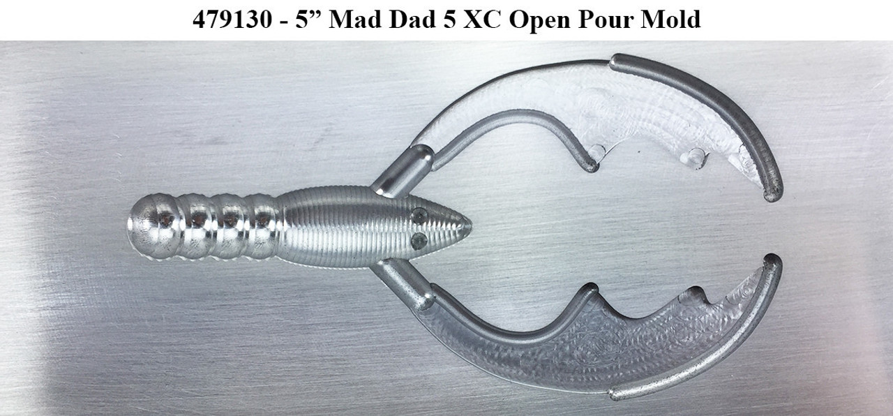 Do-It CNC Mad Dad Craw Molds - Barlow's Tackle