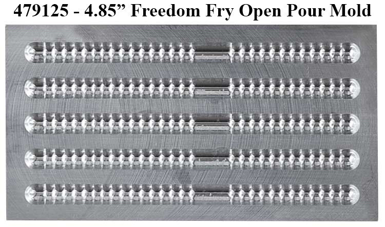 Do-It CNC Freedom Fry Open Pour Mold - Barlow's Tackle