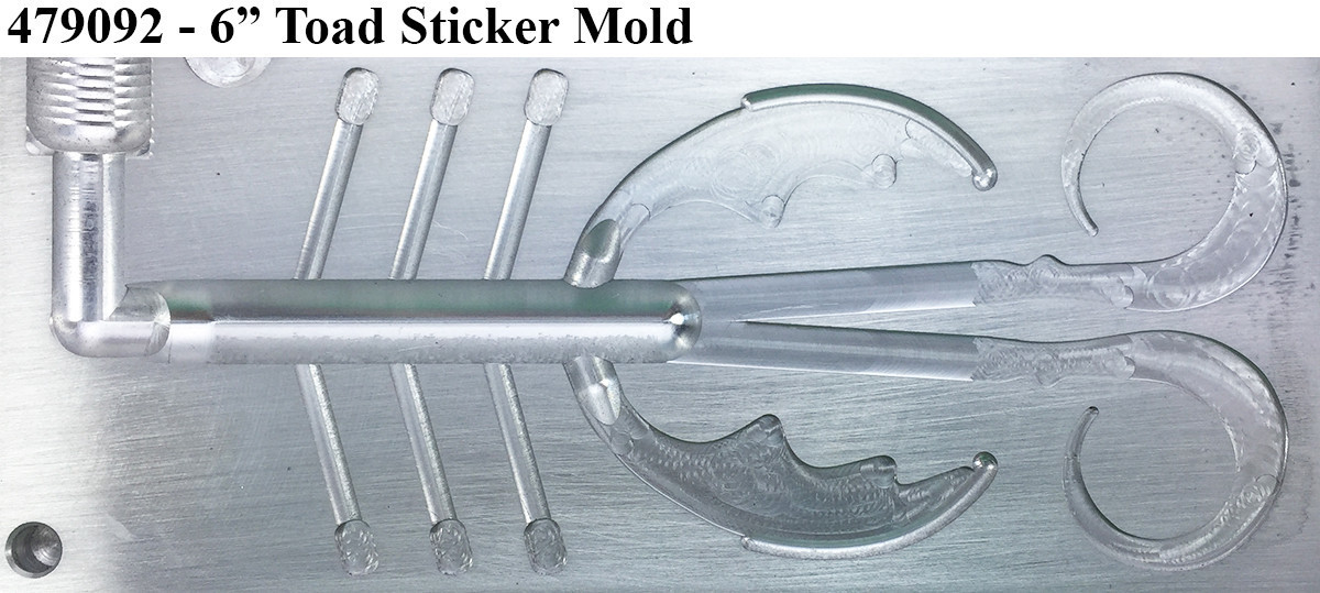 Do-It CNC Toad Sticker Molds - Barlow's Tackle