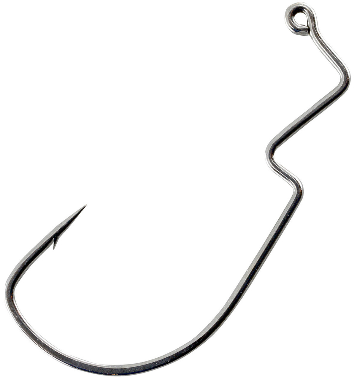 100 Gerry's Tackle 2X Strong Nickel Wide Gap Hollow Point Kahle Hooks Size 4