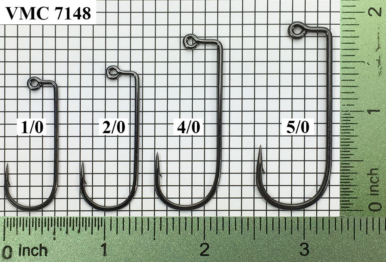 VMC 7148 BN 2X Jig Hooks Sizes 1/0-5/0 - Barlow's Tackle