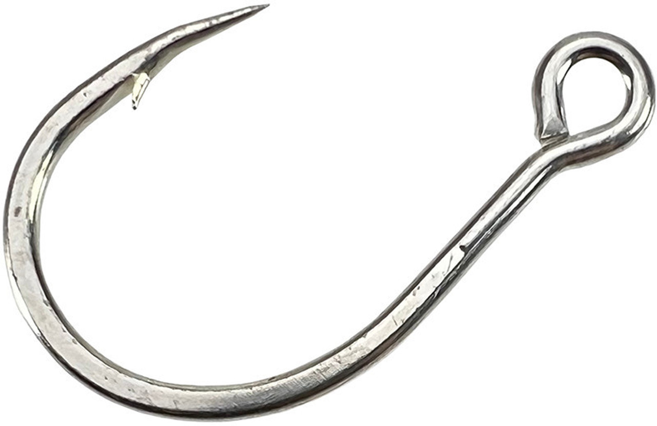 5 Pack Mustad 10121NPDT-80 Kaiju Inline Circle Hooks Size 8/0 In Line 7X  Strong