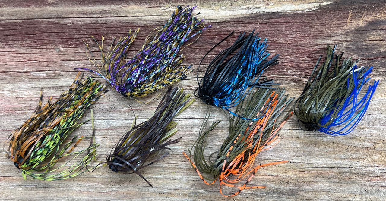 Most Popular Color with Silicone Skirts for Fly Fishing Material