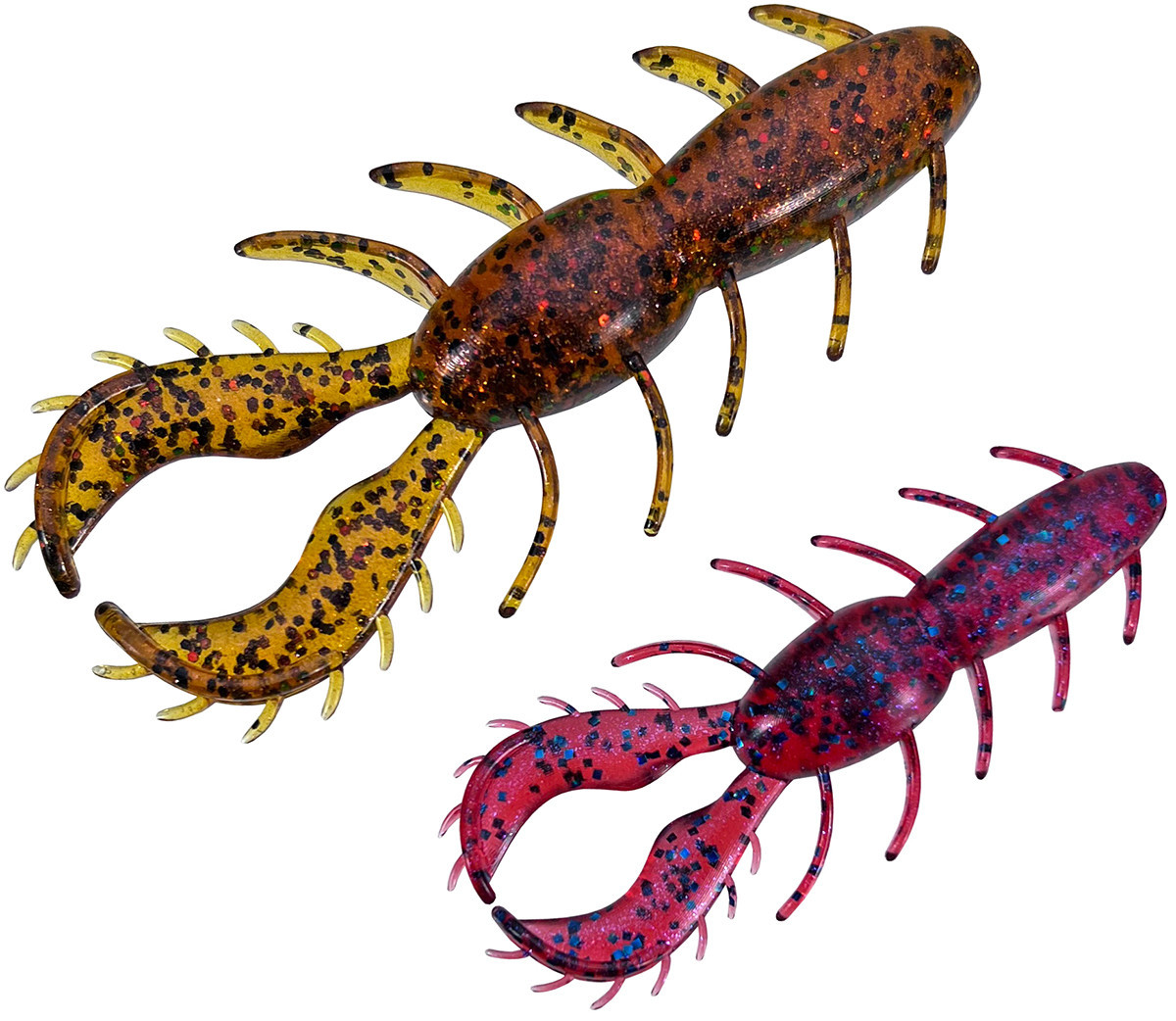 【美品レア】MOLDS asimocrafts tsuki_s_asi 槌目 Hog Salad CNC Moondog Craw Worm Molds - Barlow's Tackle