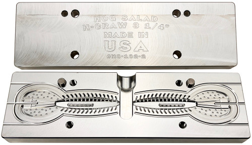 Hog Salad CNC H-Craw Worm Molds - Barlow's Tackle