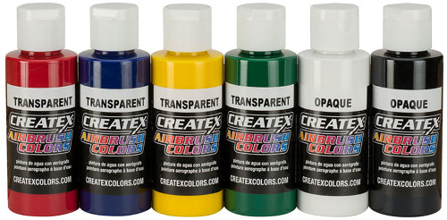 Createx Airbrush Paint Fluorescent Colors - Barlow's Tackle