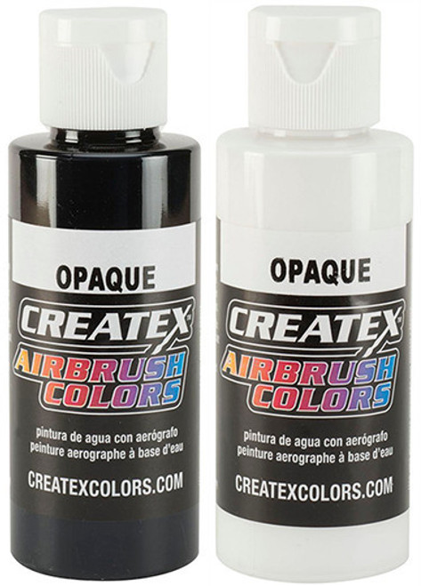 4-Oz. Createx Opaque Black Opaque Airbrush Color — TCP Global