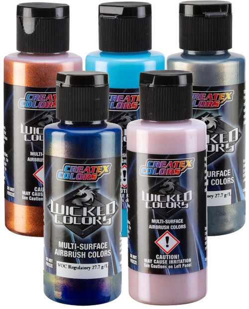Inspire H2O Sparkle Pearl Airbrush Paint Kit – Custom Paints Inc