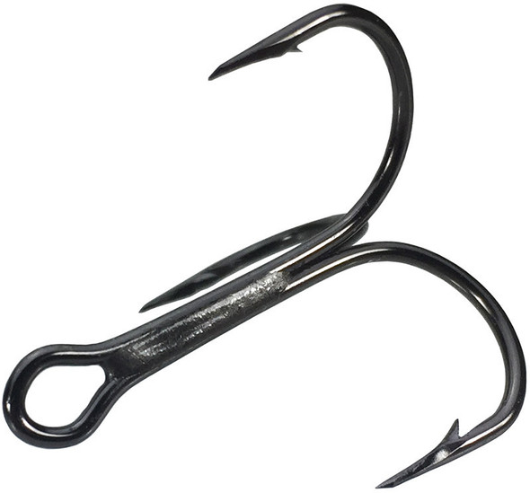 Mustad 35647 Bronze Freshwater Round Bend Treble Hook main image 0