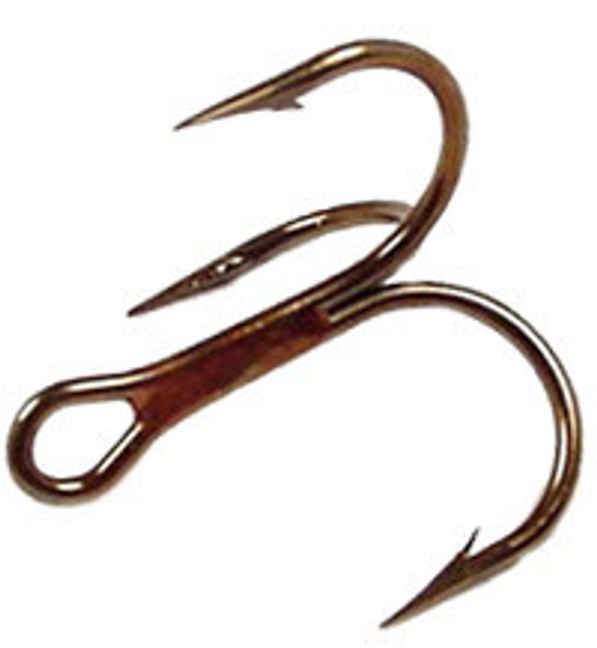 VMC 9651BN Treble Hooks Short Shank Sizes 8-2 - Barlow's Tackle
