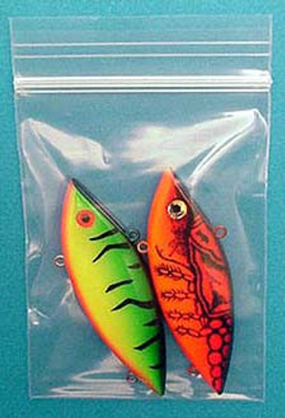 Poly Lure and Worm Bags for Fishing Tackle