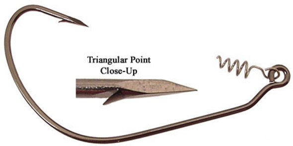 Trokar TK110 Extra Wide Gap Worm Hooks Sizes 1/0 - 5/0 - Barlow's Tackle