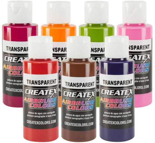 Createx Airbrush Wicked Flair 6 Paint Set - Barlow's Tackle