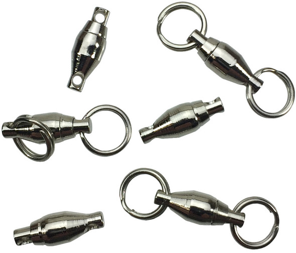  Fishing Swivel 10 Pieces Tackle Fly Solid Clip Bulk Lots  Wholesale Supplies O0136 Rolling Test 100kg : Sports & Outdoors