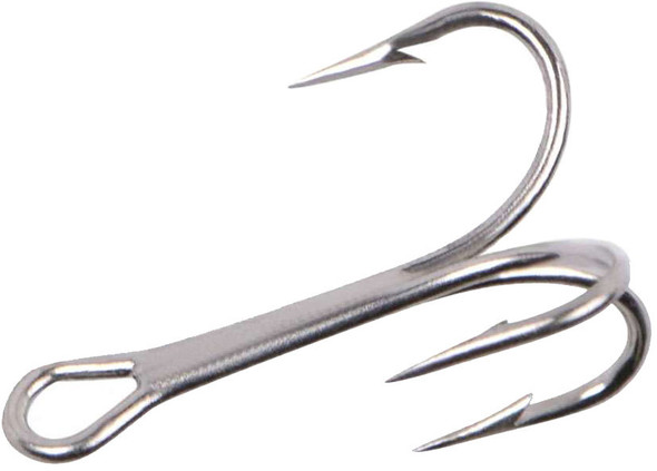 Mustad 3551-GL Gold Treble Hooks Size 10 Jagged Tooth Tackle