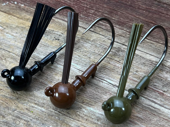 Closeout 2023 1/2oz.  Weedless Round Head Jigs - CLOSEOUT Closeout 2023 1/2oz.  Weedless Round Head Jigs - CLOSEOUT