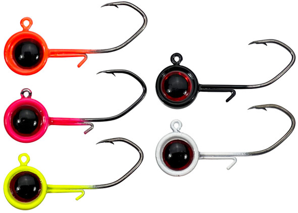 Barlows Barlow's Painted Freestyle Crappie Jig Heads 1/16 & 1/8oz.