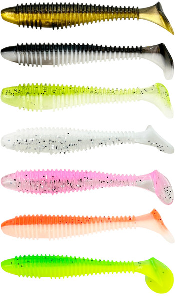 Barlows 3" Paddle Tail Ribworm Barlows 3" Paddle Tail Ribworm