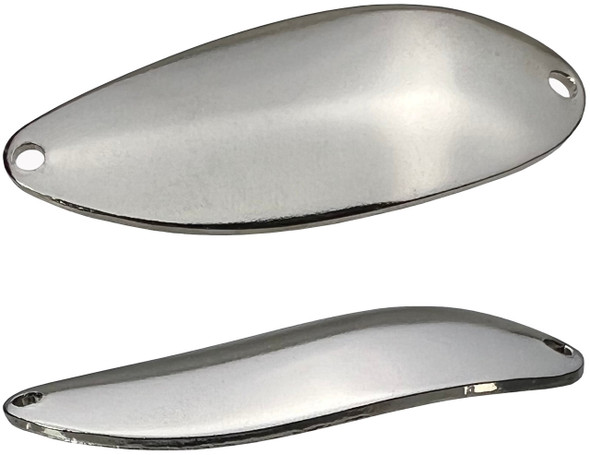  Nickel Plated Wobble Spoon Blanks