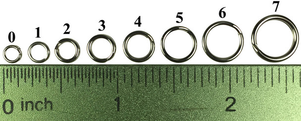 TOM WOOD Split Ring サイズ46 Split Rings - Standard - Barlow's Tackle