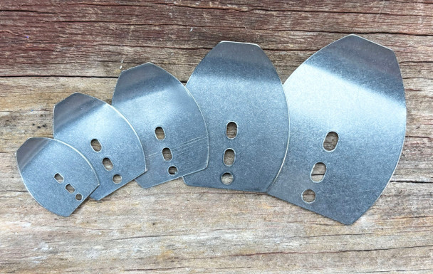  Stainless Steel Bent Shakee Blades