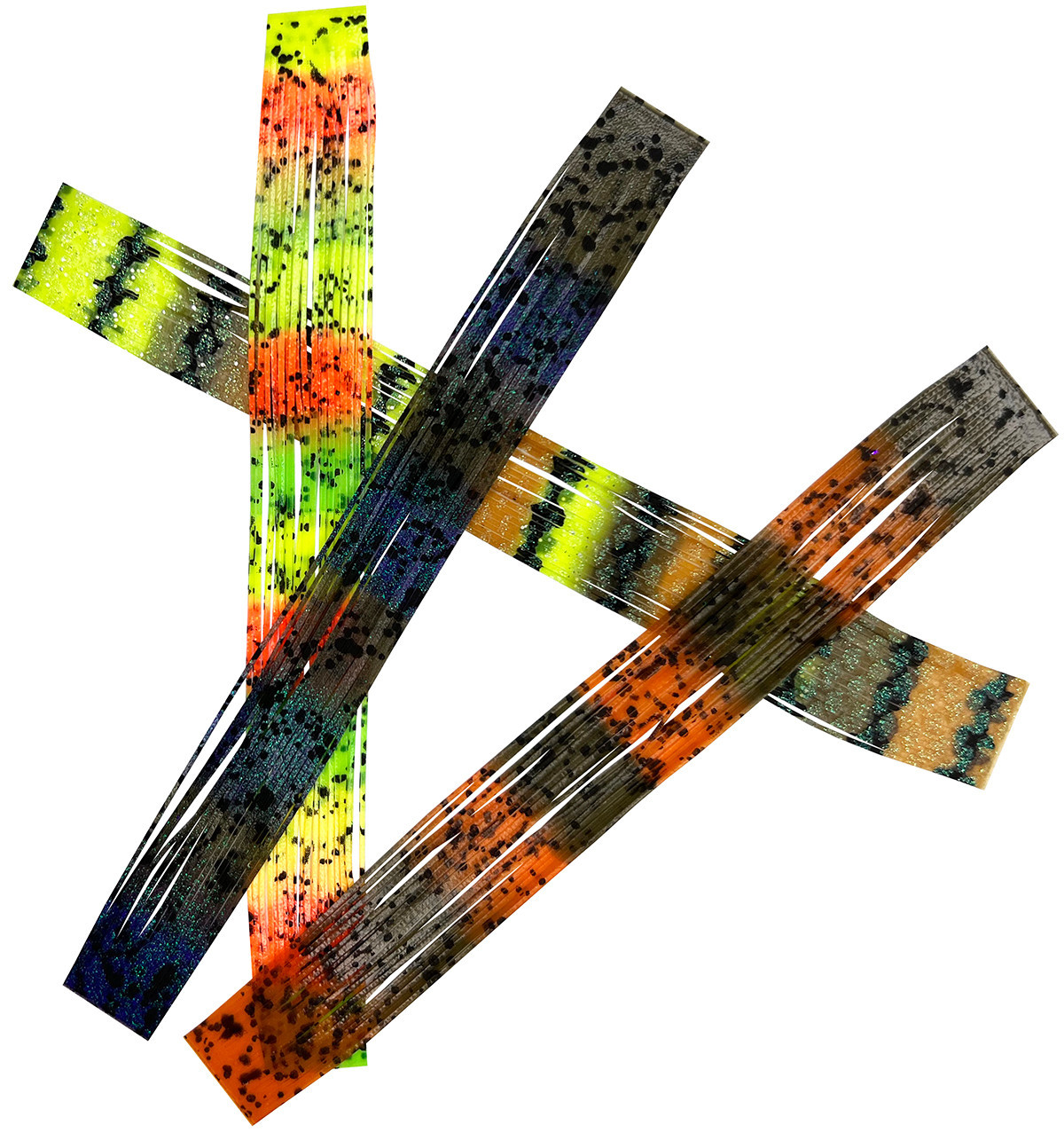 Barlows Silicone Skirt Layers Stripe Layers Barlows Silicone Skirt Layers Stripe Layers