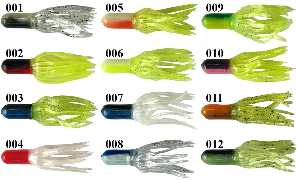 Southern Pro 2"  3 Color Crappie Magnum Tube
