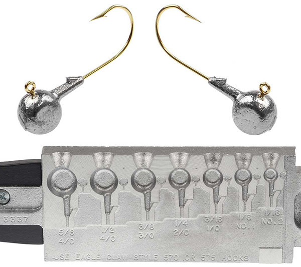 Do-It Molds Do-It Aspirin Head Jig Mold Do-It Molds Do-It Aspirin Head Jig Mold